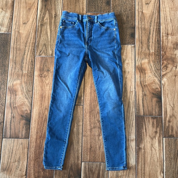 Express High Rise Skinny Jean Sz 2 R - Picture 5 of 12